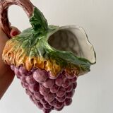 Pitcher - vintage slurry decanter in the shape of grapes