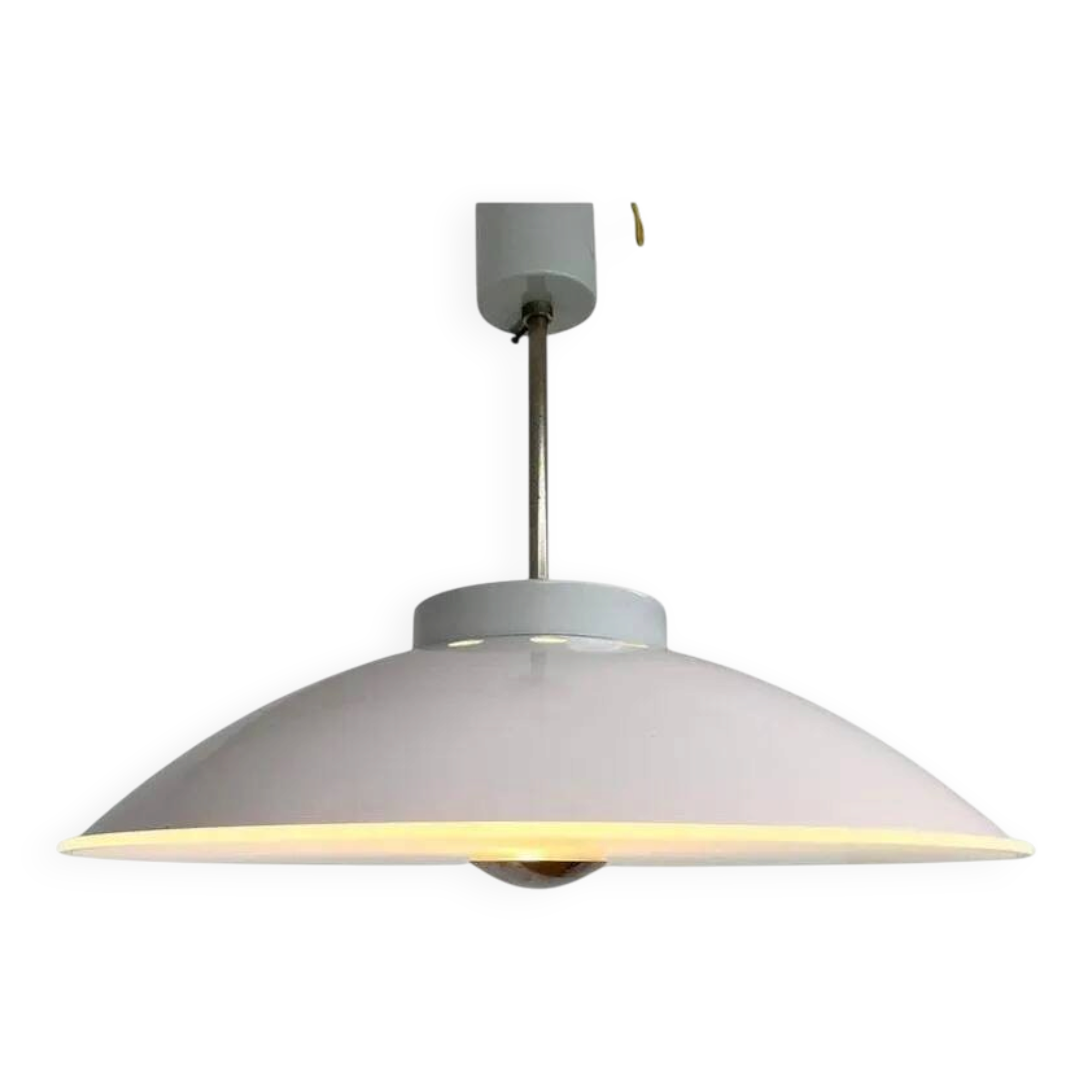Pendentif UFO rare des années 70, époque spatiale.