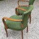 Paire de fauteuils bridge