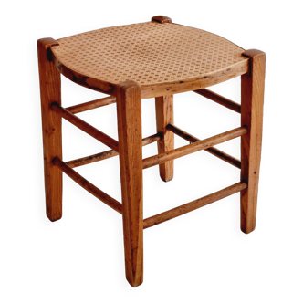 Old handcrafted stool