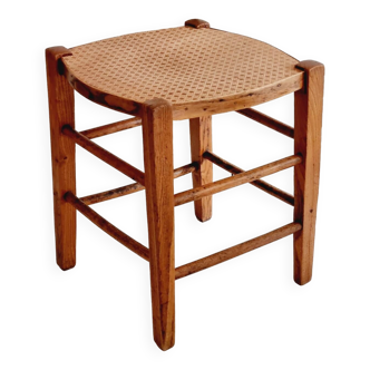 Tabouret ancien fabrication artisanale