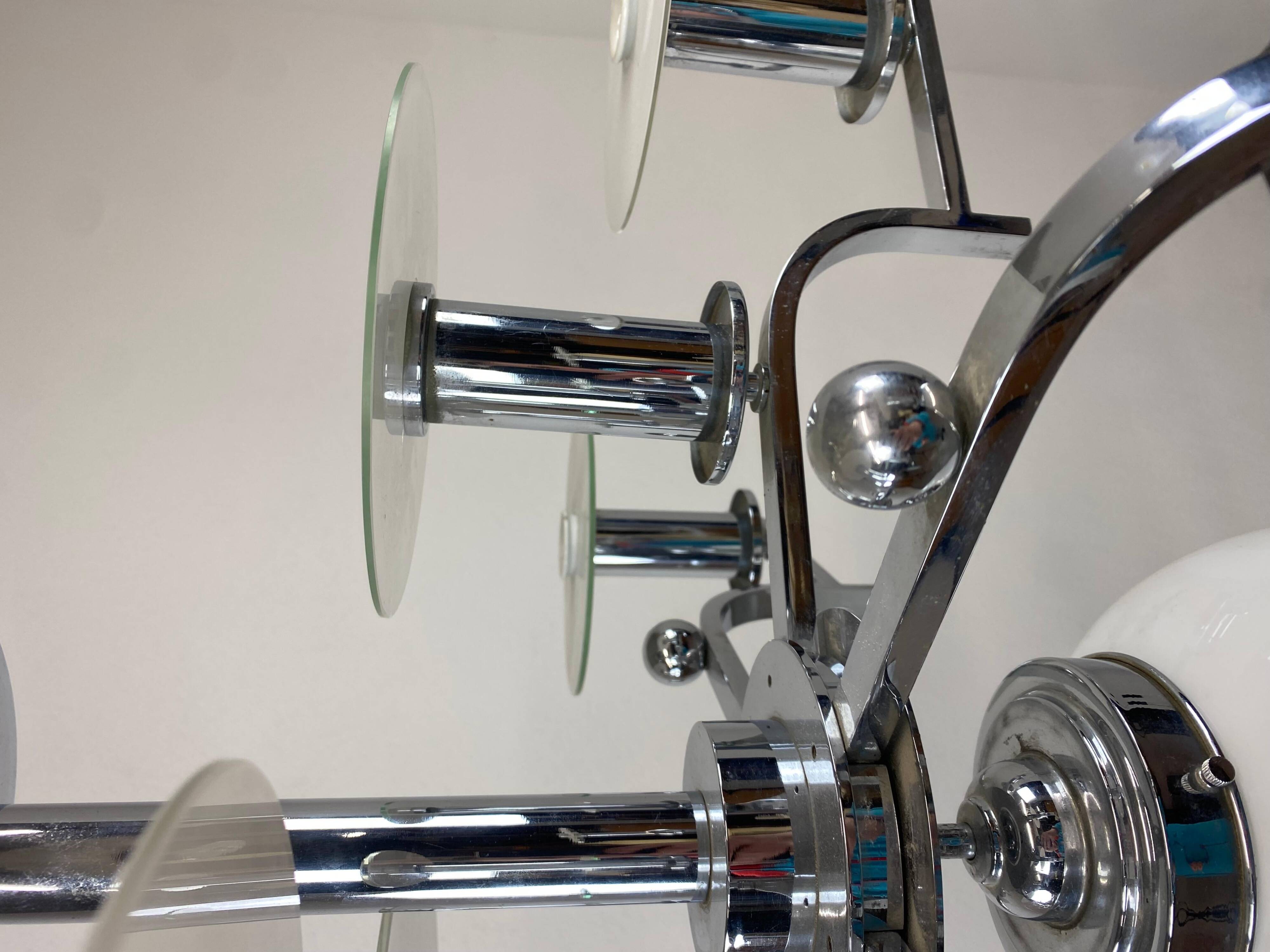 Grand functional chandelier/Bauhaus