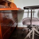 Bureau à cylindre en teck par Egan Ostergaard