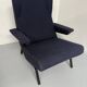 Archi Ligne Roset armchair, Pierre Paulin design, CM 195 HD, vintage blue
