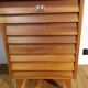 Bureau pieds compas années 50