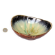German glazed ceramic bowl db Höhr for Dümler & Breiden.