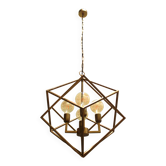Lustre moderne, 3 feux, XXème.