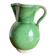Vase pitcher Sicily Italy in glazed earthenware folk art 1950