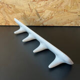 White vintage towel rack Sesia Italy