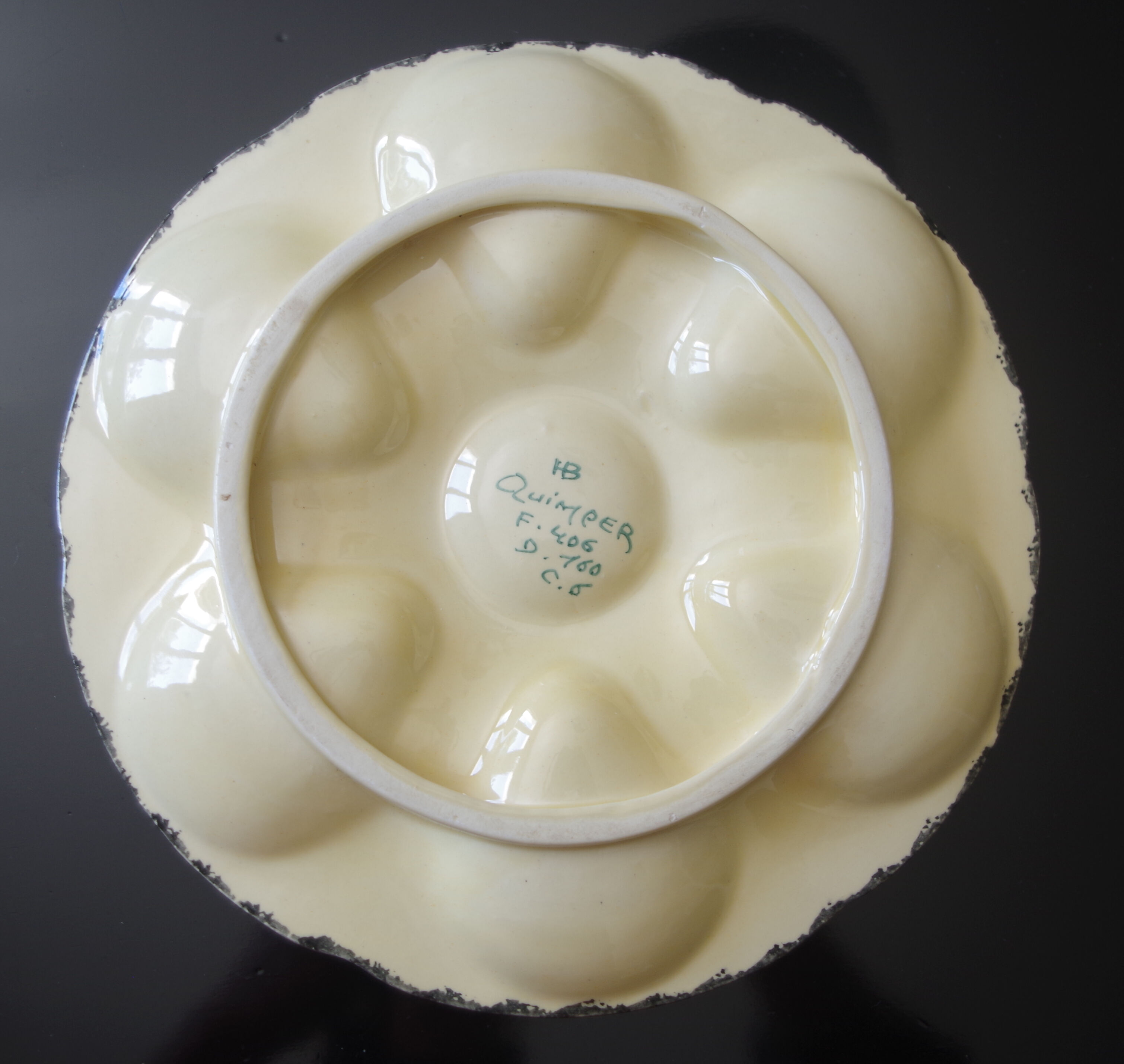 Quimper's oyster and shellfish plates