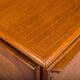 Mid-century modern teak freestanding desk from GV Møbler, 1960s