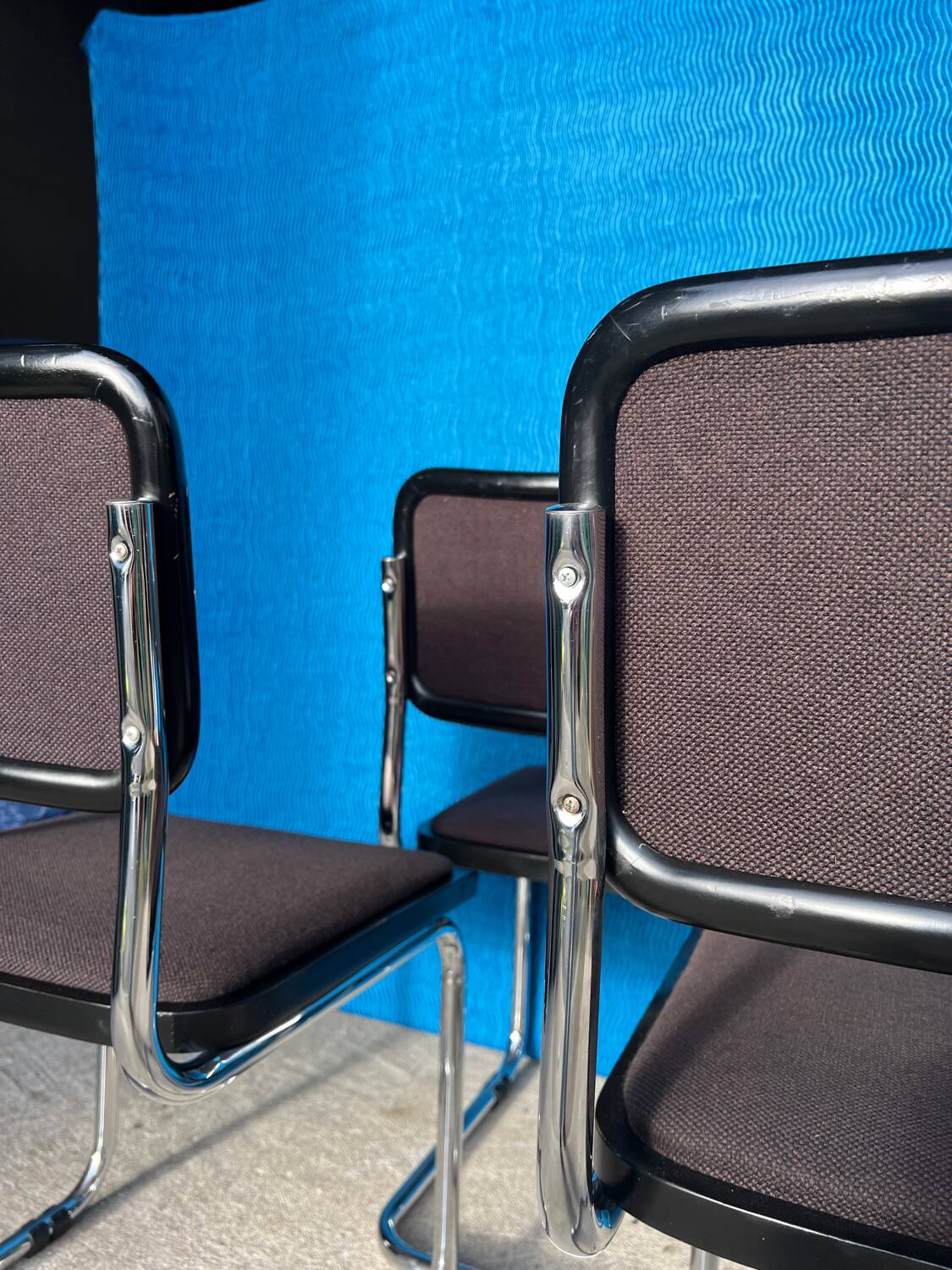 ENSEMBLE DE 4 CHAISES MARCEL BREUER
