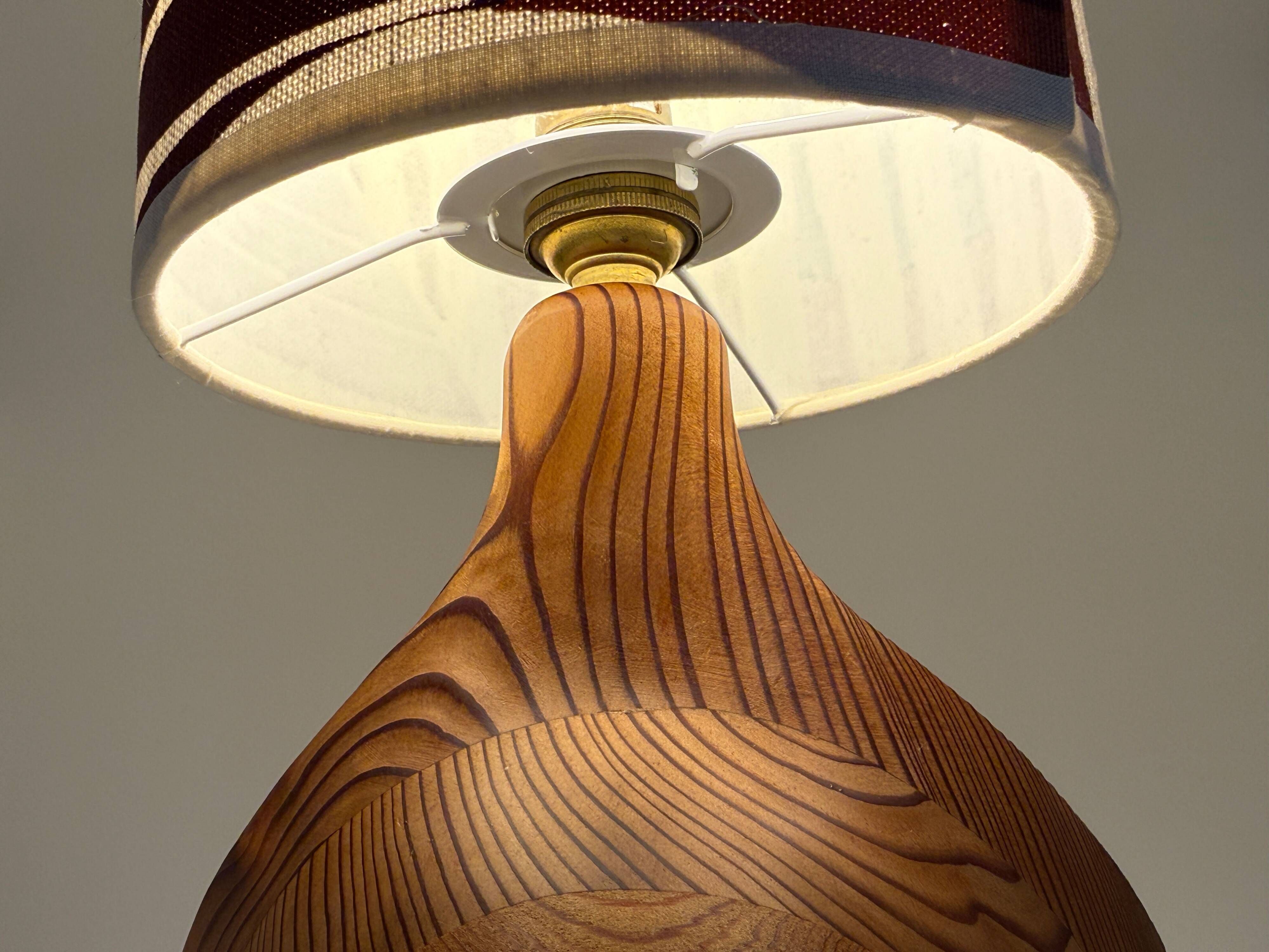 Scandinavian lamp • Custom lampshade • Mid Century