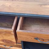 Wood and metal sideboard