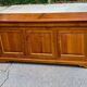 Buffet enfilade merisier massif 3 portes 3 tiroirs Louis Philippe