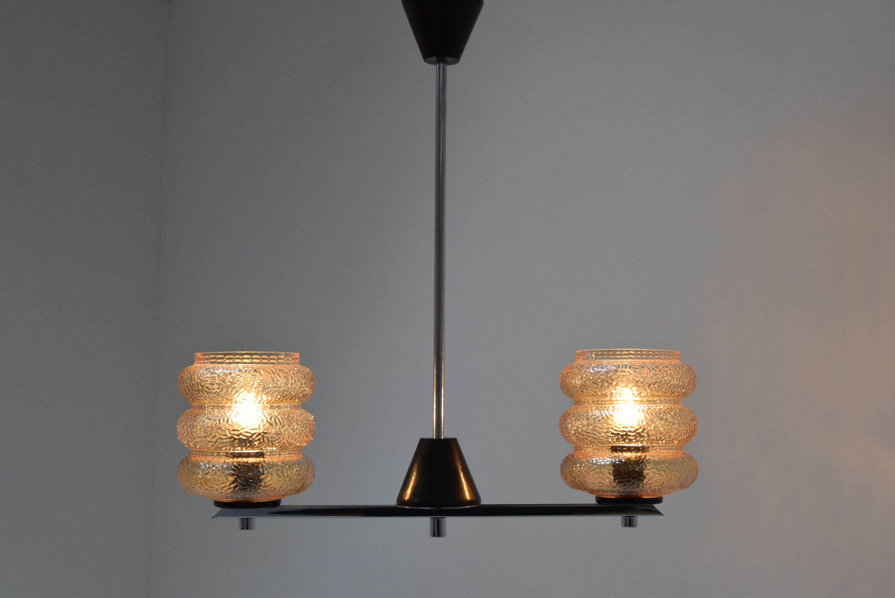 Mid-century Chandelier,Czechoslovakia,1960's.