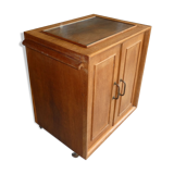 Bar rolling in oak art deco 1940