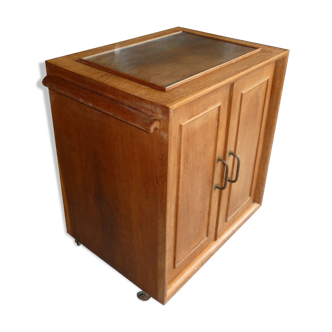 Bar rolling in oak art deco 1940