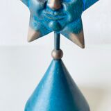 Bougeoir étoile en métal