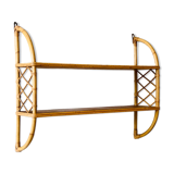 Rattan wall shelf 80x60cm