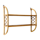Rattan wall shelf 80x60cm