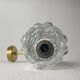 Lot 3 vintage glass wall lamps