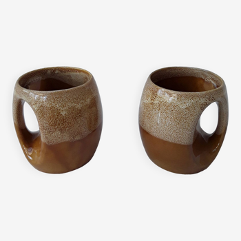Two-tone ceramic mug Portugal X2