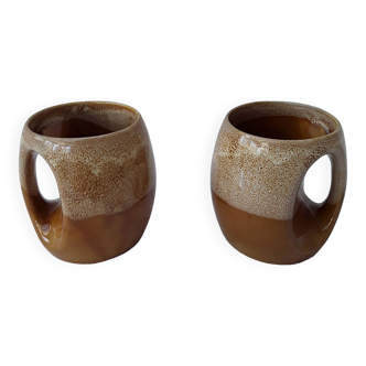 Mug bicolore en céramique Portugal X2