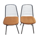 Pair of Jean-Louis Bonnant chairs, "My Uncle" Jacques Tati