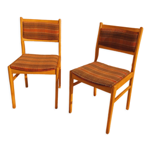 Paire de chaises vintage