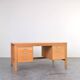 Bureau en chêne du milieu du siècle par Chr. Rasmussen pour Randers Møbelfabrik, années 1970.
