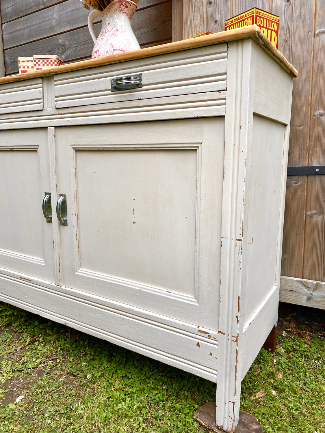 Parisian sideboard vintage counter 133cm