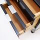 “Movie Cassettiera” rolling box by Pierangelo Gallotti for Gallotti & Radice