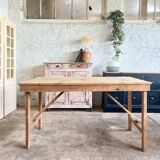 Ancien table pliante