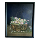 Painting - Oil on cardboard, Still life - 1905, French school - Impressionism