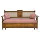 Swedish wooden sofa designed by Carl Westman