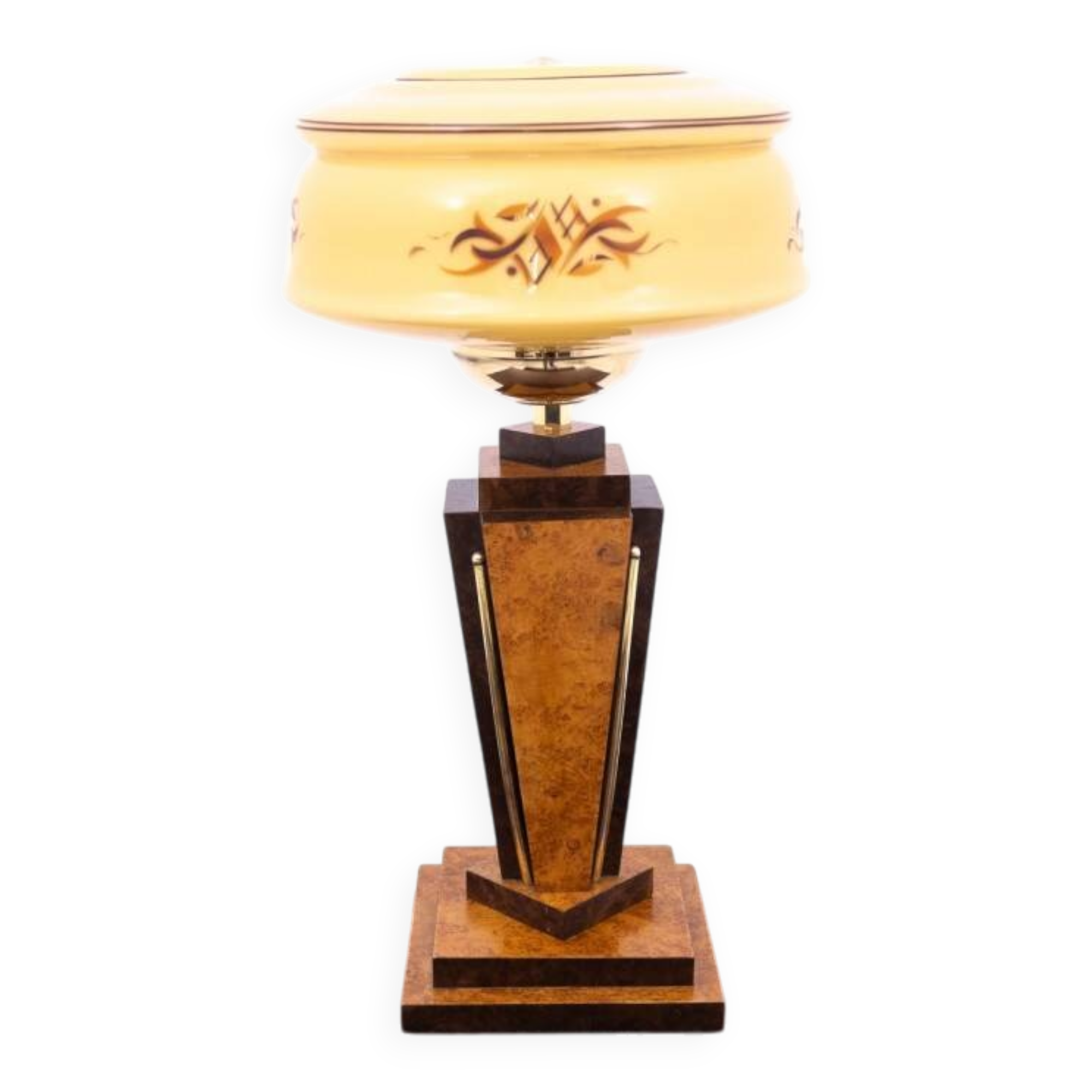 Art Deco table lamp from Poland, 1950s.