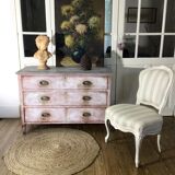 Early 20th century chest of drawers with old-fashioned patina