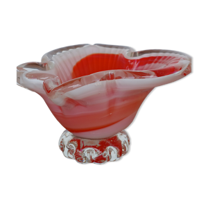 Vide poche vintage en - verre