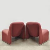 Ensemble de salon au design vintage Chaises Alky Giancarlo Piretti Artifort