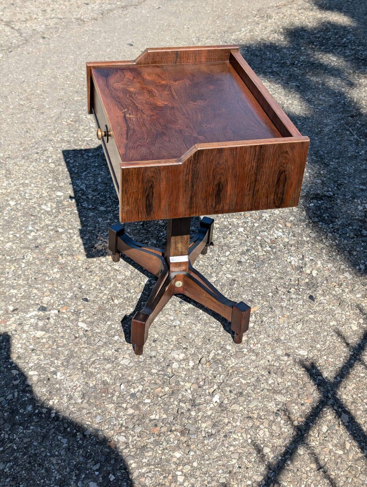 Mid-Century Rosewood set of Side Tables by Claudio Salocchi for Sormani, 1960s