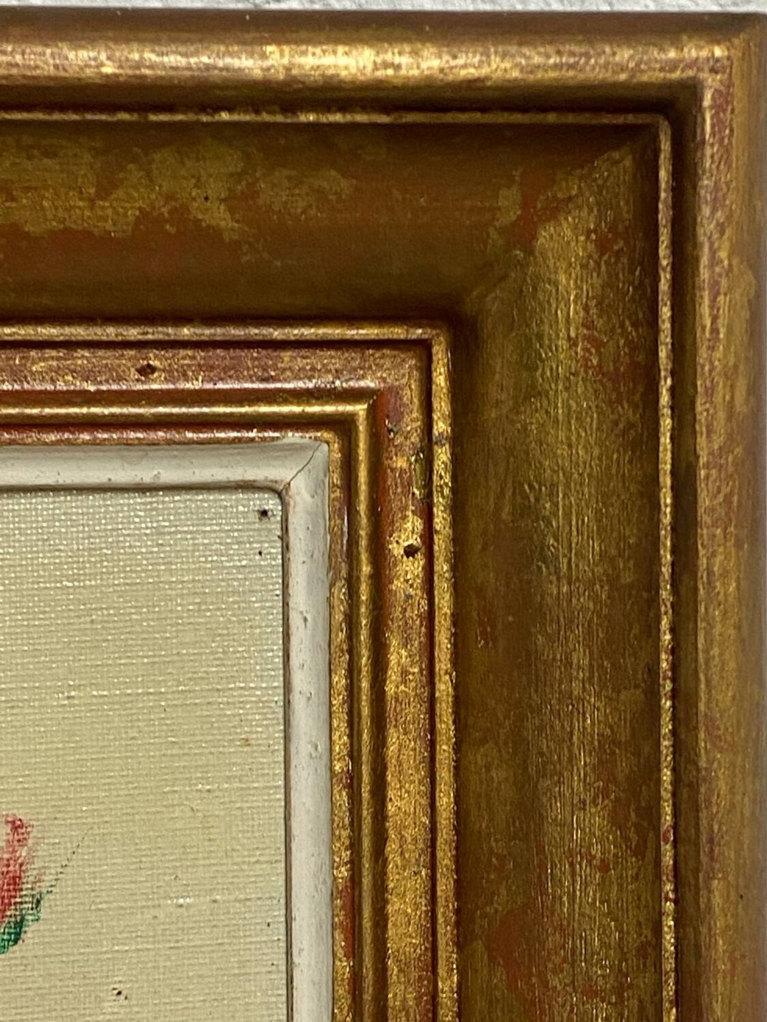 Huile sur toile, nature morte, F.Rembert