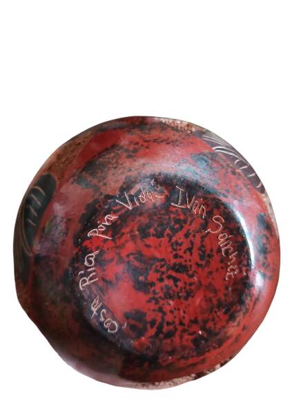 Vase Signed Iván Sánchez | Tropical Decor – Handmade