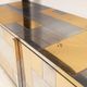 Paul Evans Cityscape Brass and Stainless Steel Bookcase, First Series, 1971