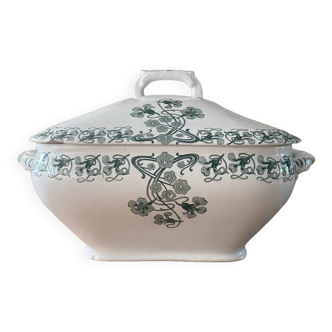 BFK soup tureen Boch Frères Keramis model Capucines