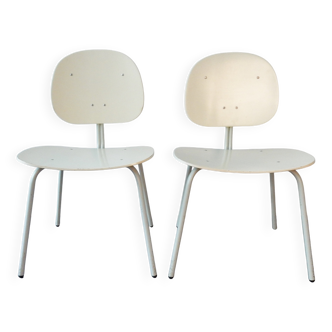 Chaises d'appoint d'Auping, Pays-Bas, années 1960, lot de 2