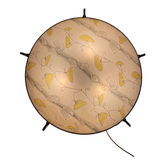 Wall lamp of the 50s in rodoid and brass