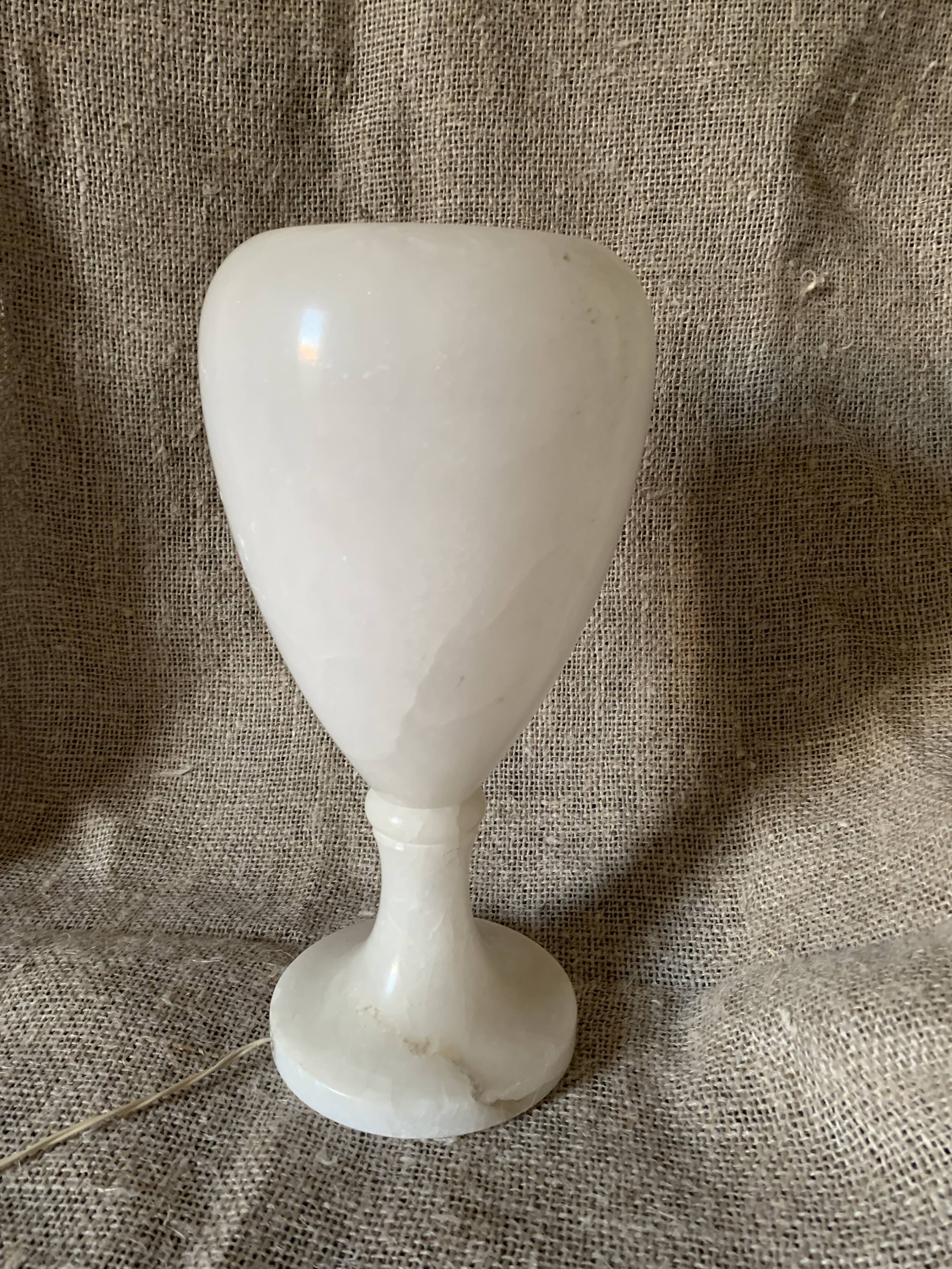 Alabaster lamp