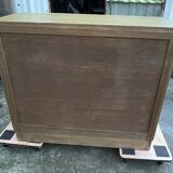 Art Deco style cherrywood chest of drawers, mid-20th century