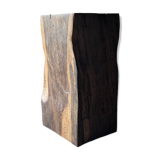 Antique oak pedestal